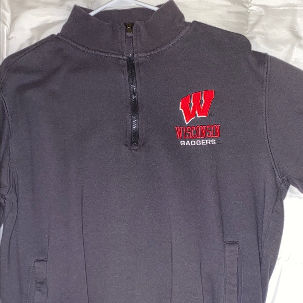 Wisconsin Badger Quarter Zip